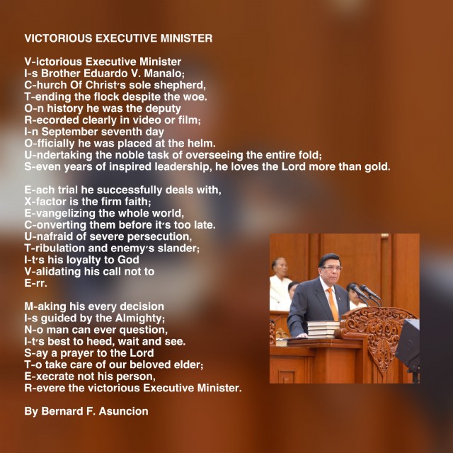 Victorious Executive Minister