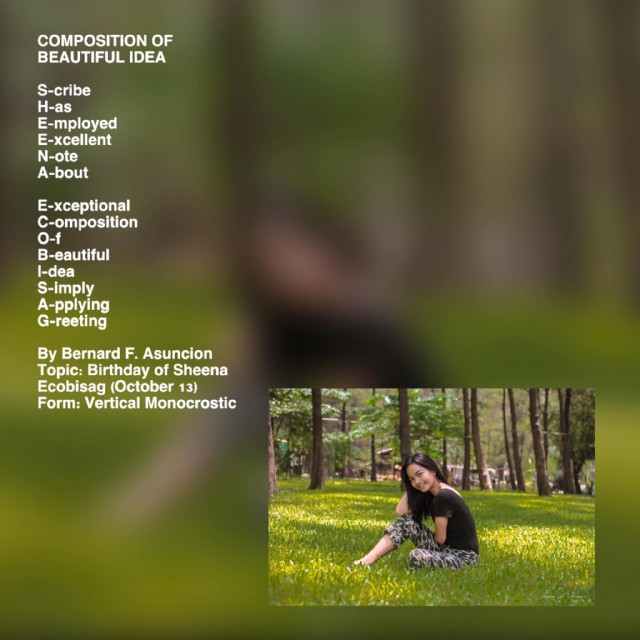 Composition Of Beautiful Idea