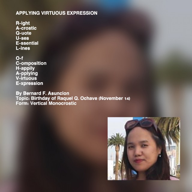 Applying Virtuous Expression