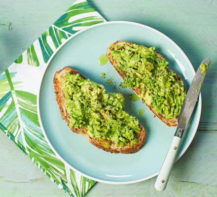 French For Smashed Avocado On Toast