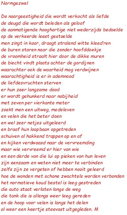 Normgezwel