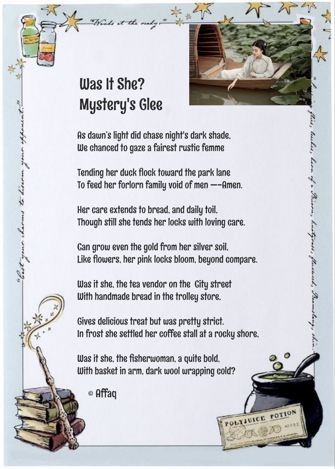 Was It She? Mystery's Glee