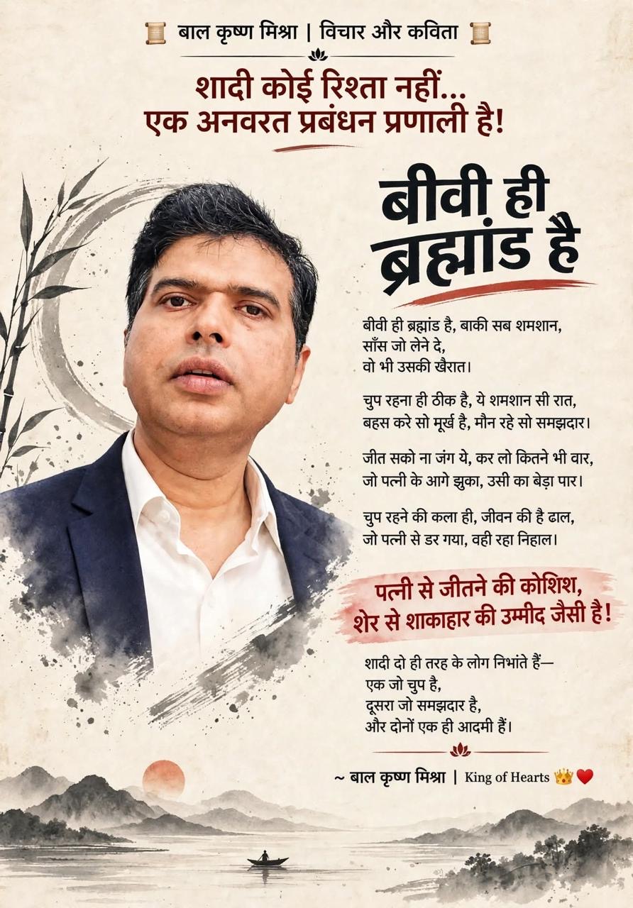 || बीवी ही ब्रह्मांड है ||