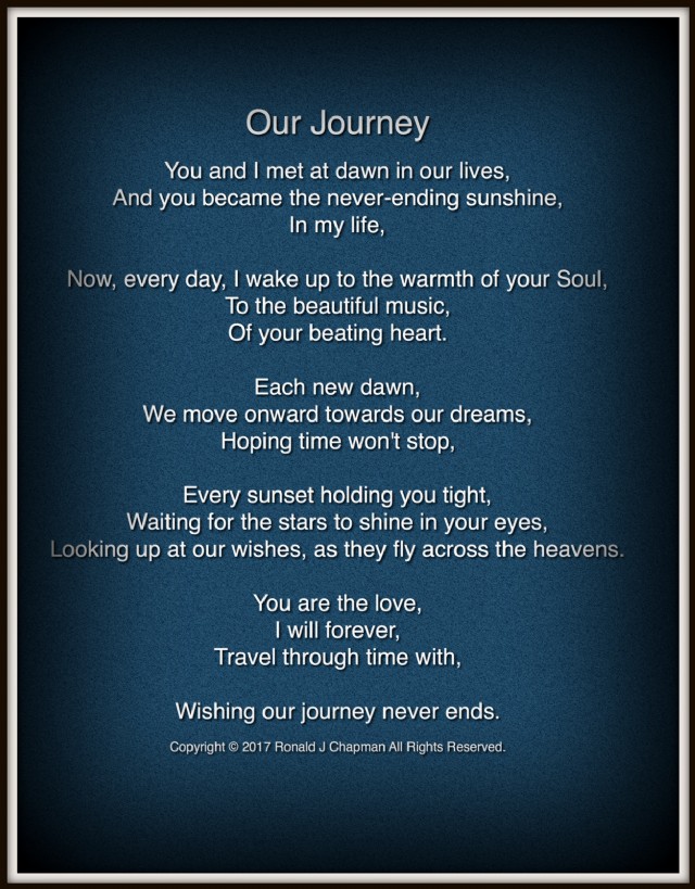 poem about life journey short