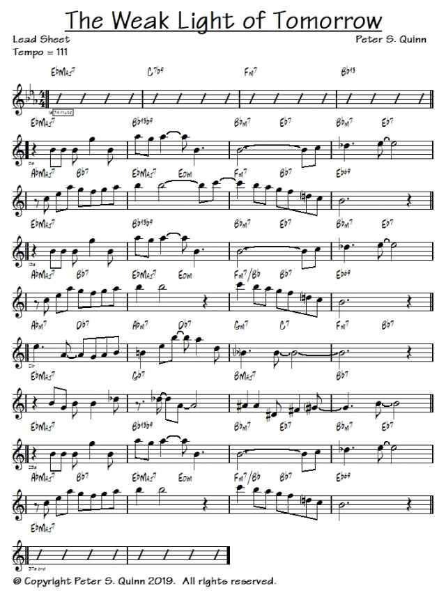 The Weak Light Of Tomorrow