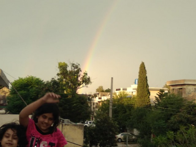 A Rainbow At Islamabad
