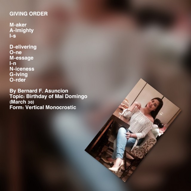 Giving Order