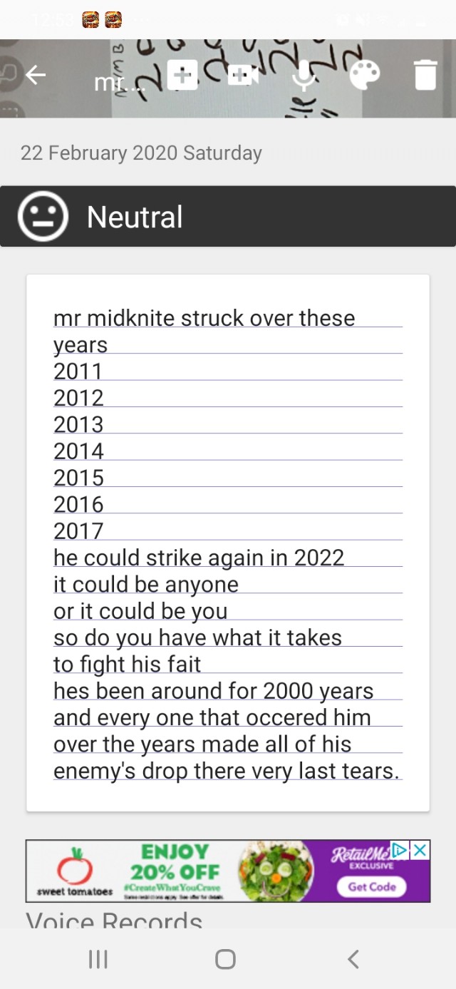Mr Midknite Aka The Middle Knight