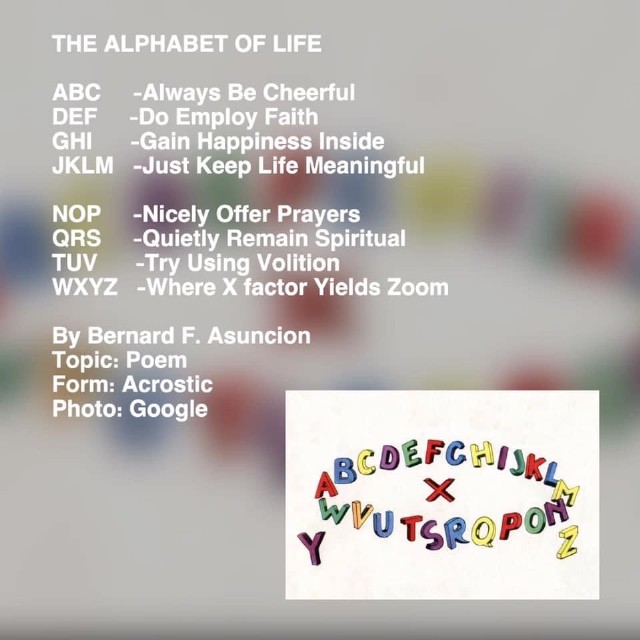 The Alphabet Of Life