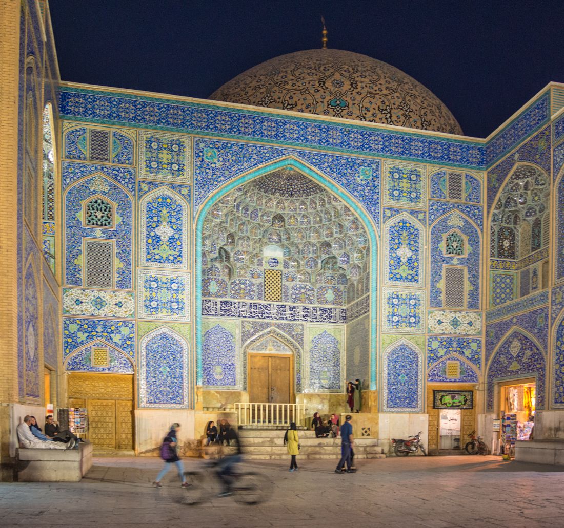 The Blue Tiles Of Isfahan