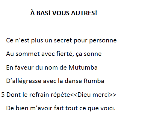À Bas Vous Autres!