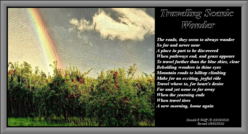 Traveling Scenic Wonder