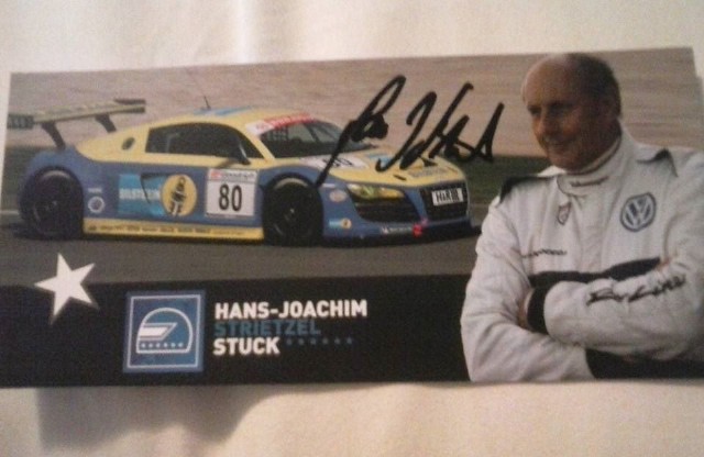 Autograph Muse Abc Name Hans-Joachim Stuck
