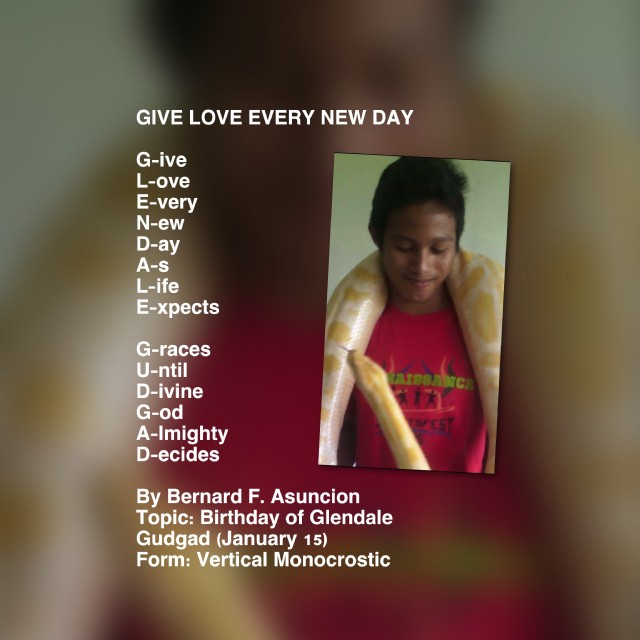 Give Love Every New Day