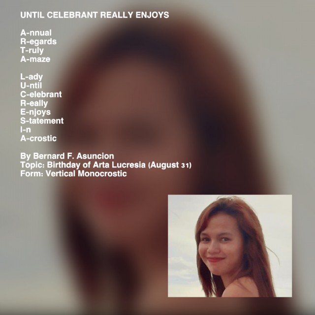 Until Celebrant Really Enjoys