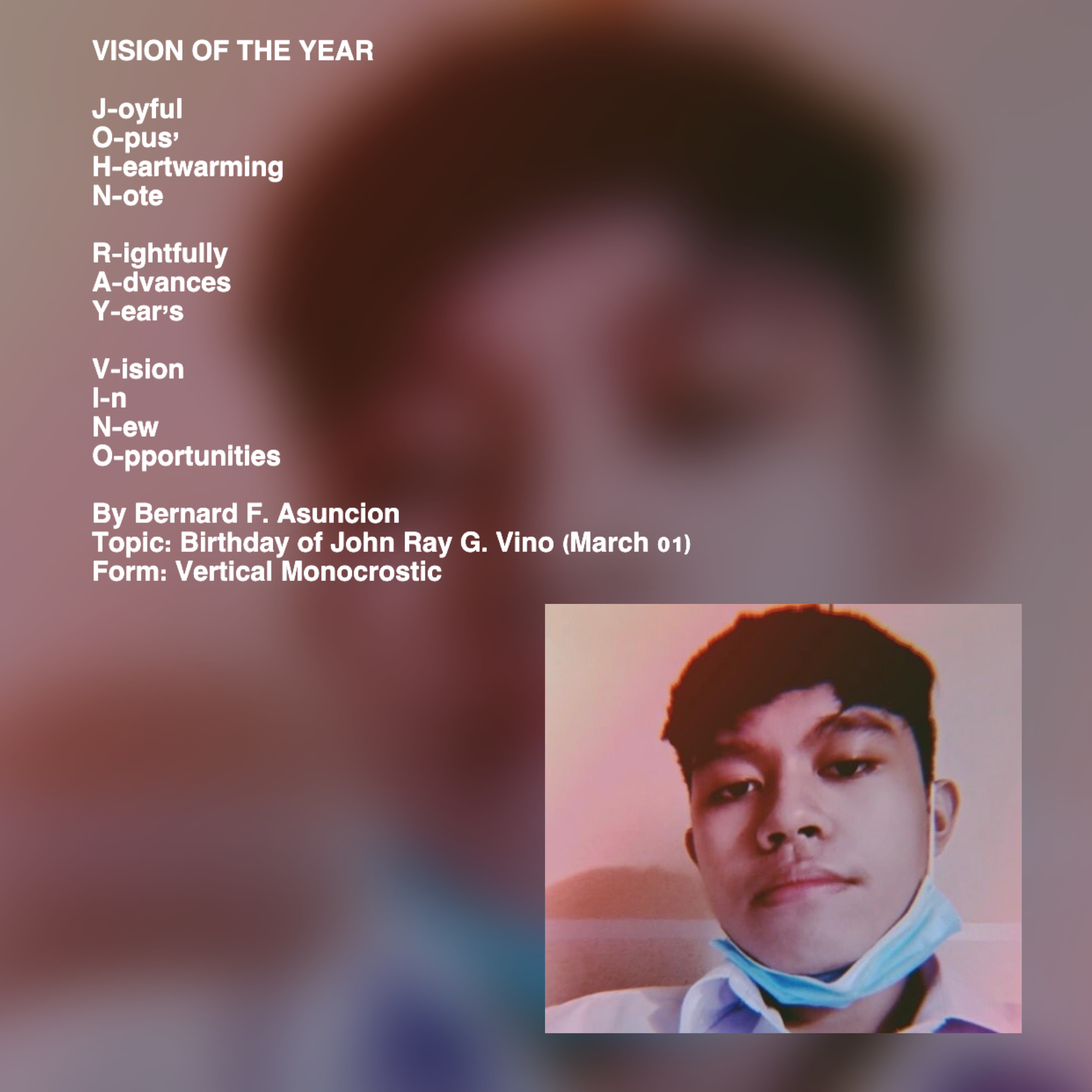 Vision Of The Year