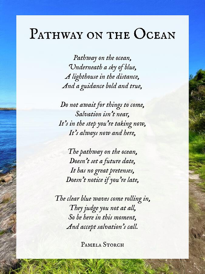 Pathway On The Ocean