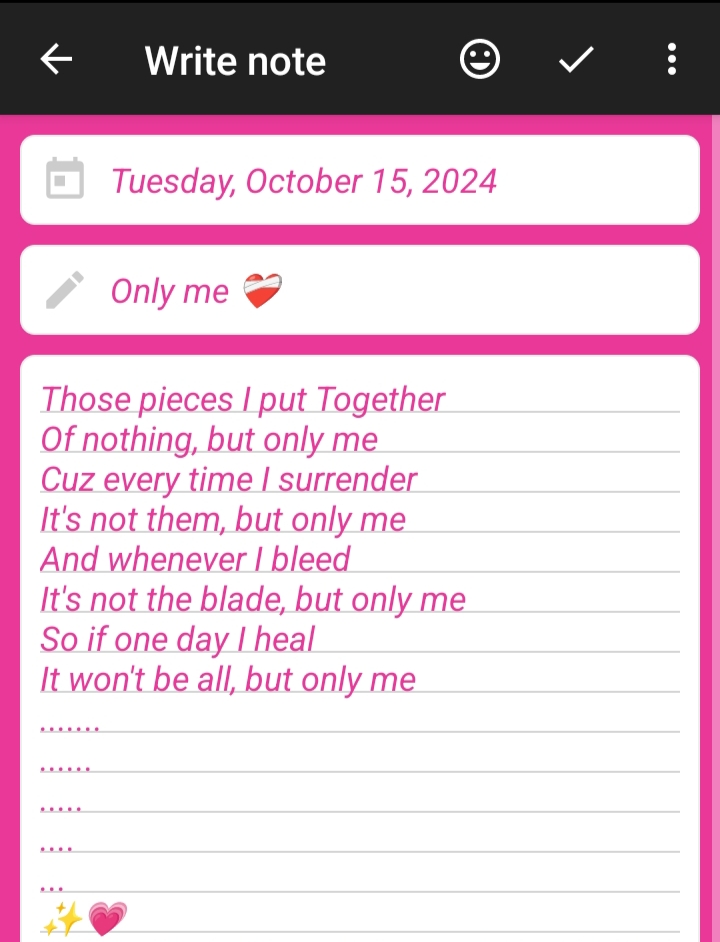 Only Me