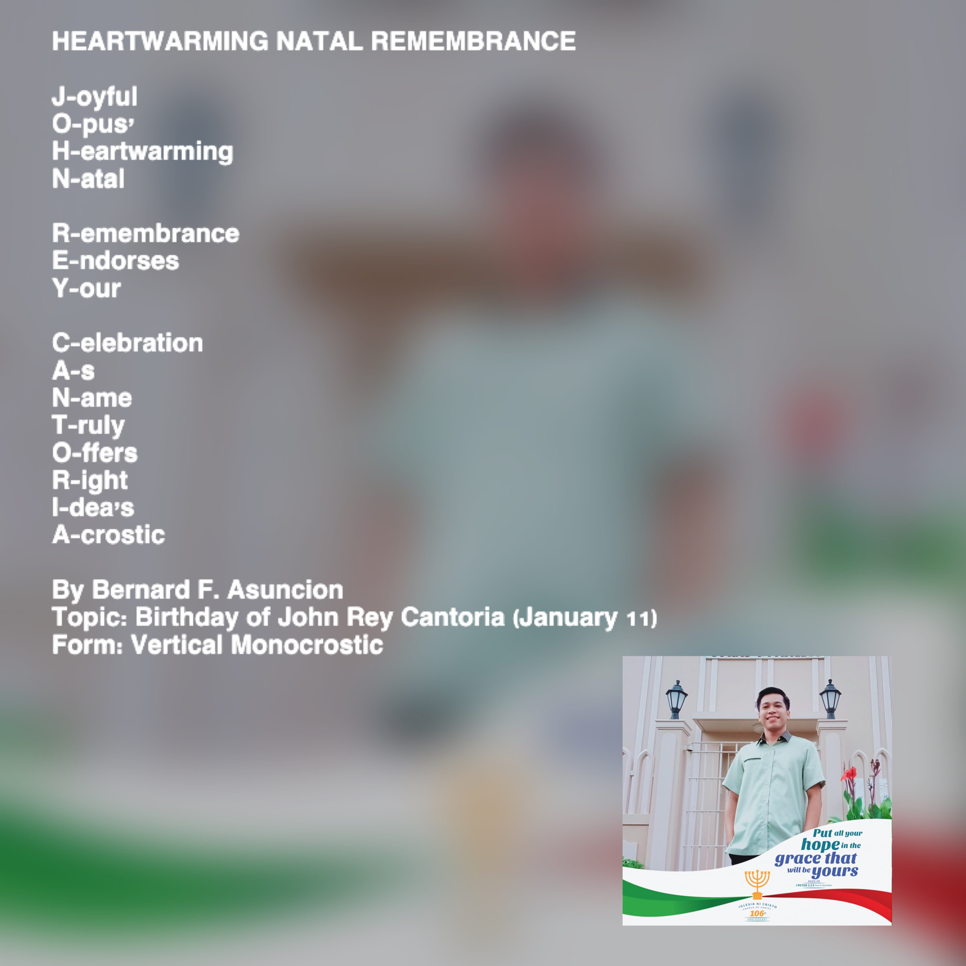 Heartwarming Natal Remembrance