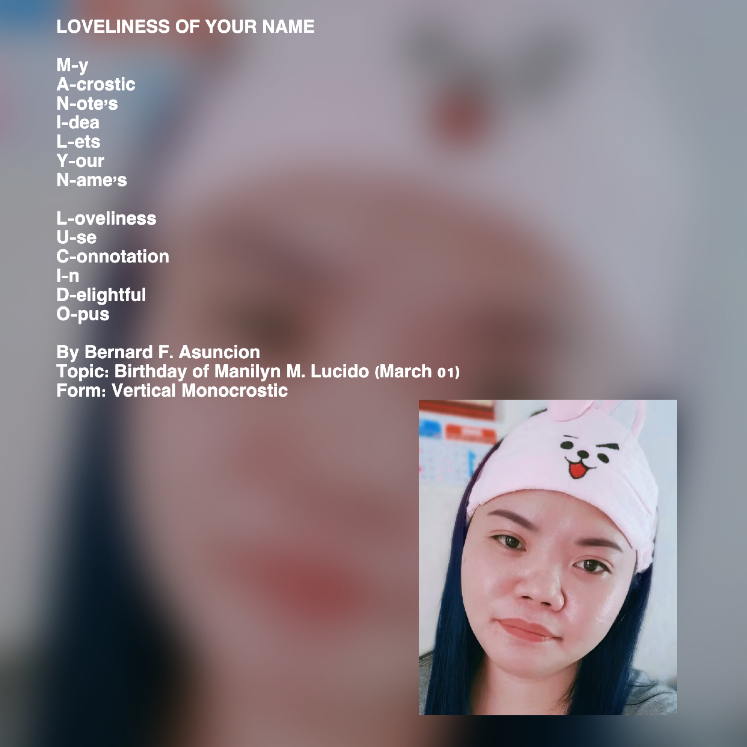 Loveliness Of Your Name