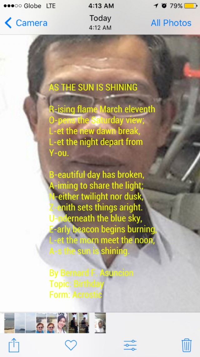 As The Sun Is Shining