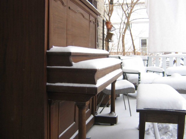 Elegy For An Upright Piece Of Family History