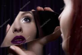 Woman In Mirror