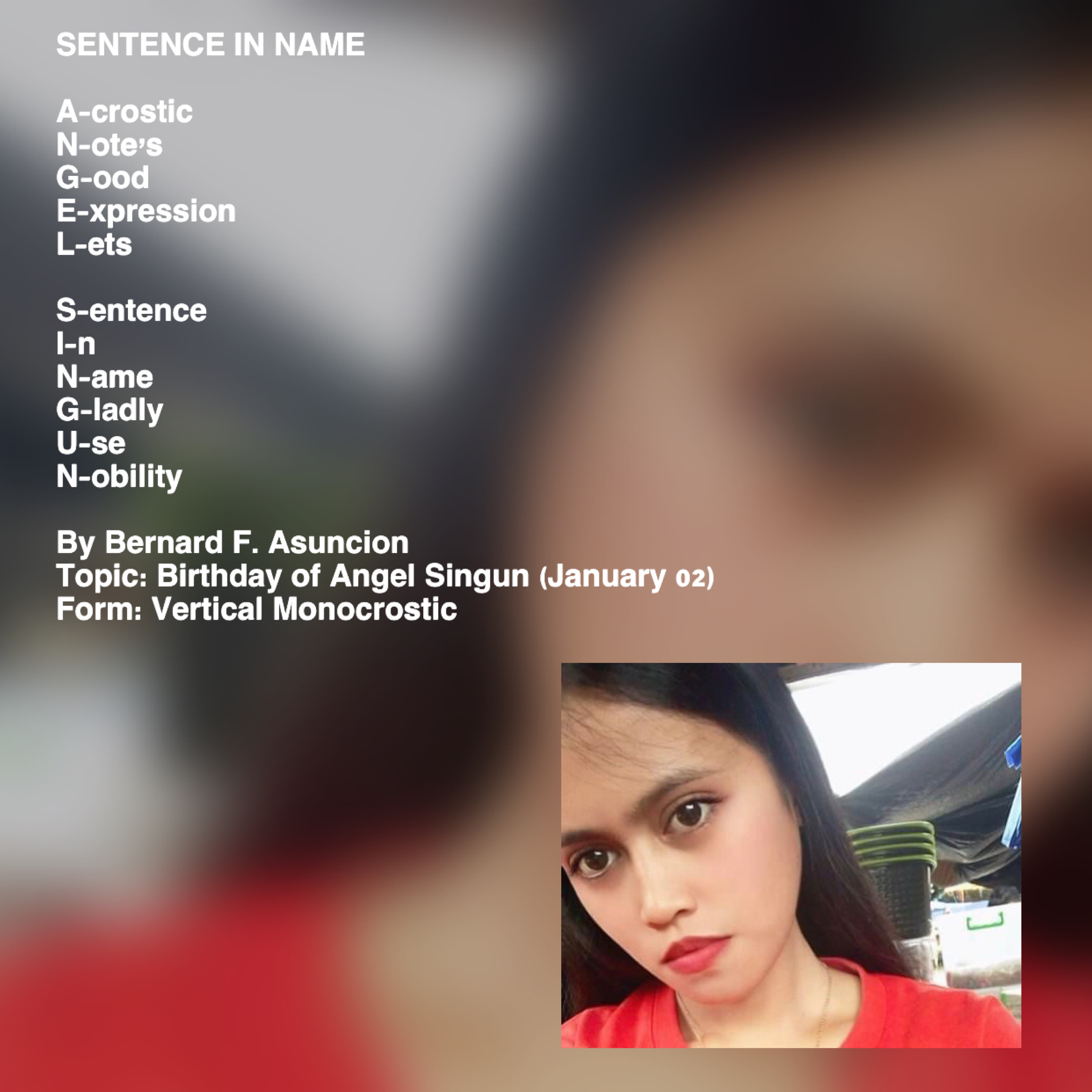 Sentence In Name