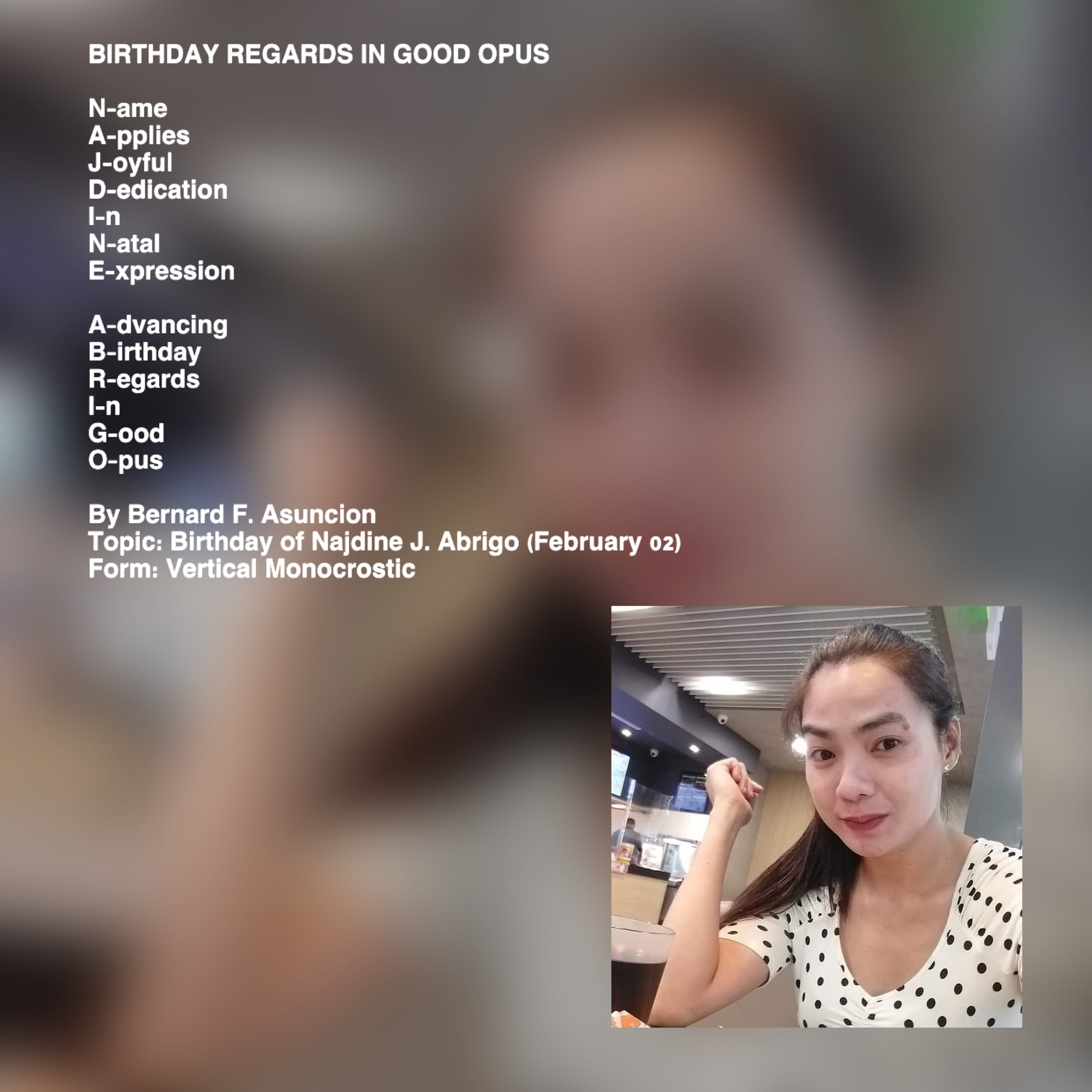 Birthday Regards In Good Opus