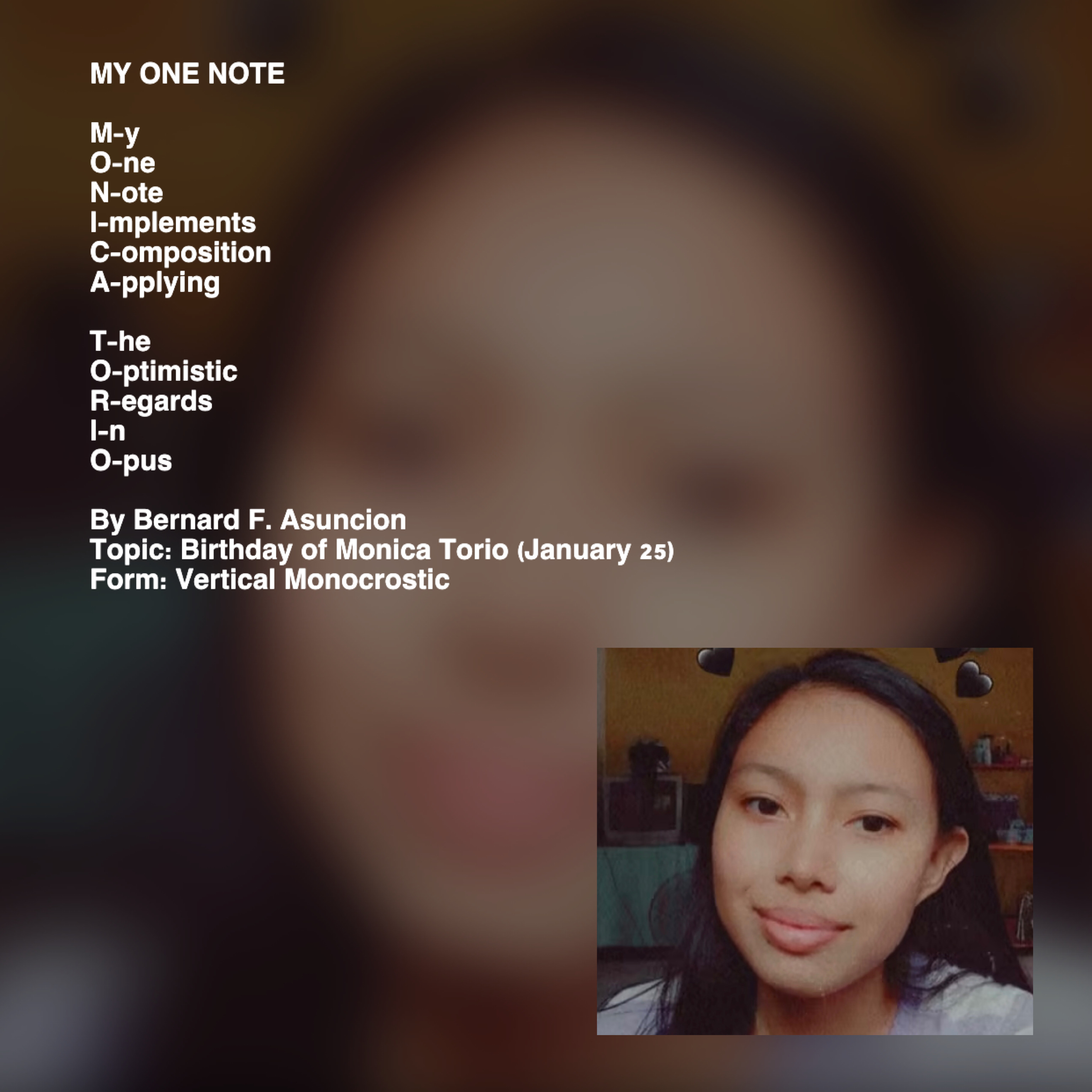 My One Note