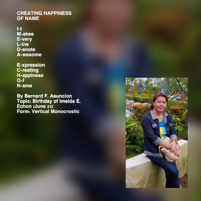 Creating Happiness Of Name