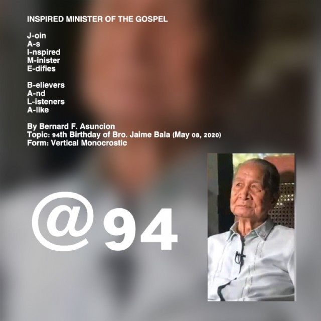 Inspired Minister Of The Gospel