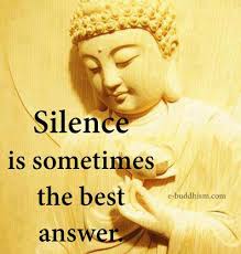 Silence, Best Answer