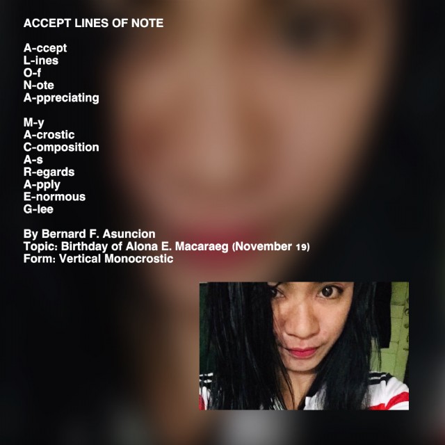 Accept Lines Of Note