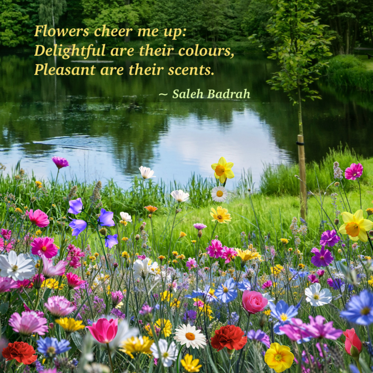 Flowers Cheer Me Up