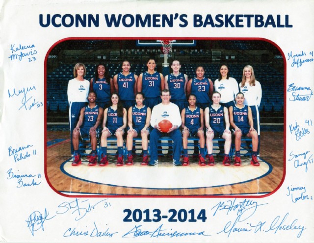 Autograph Muse Abc Name Uconn Women´s Baketball