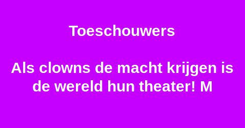 Toeschouwers