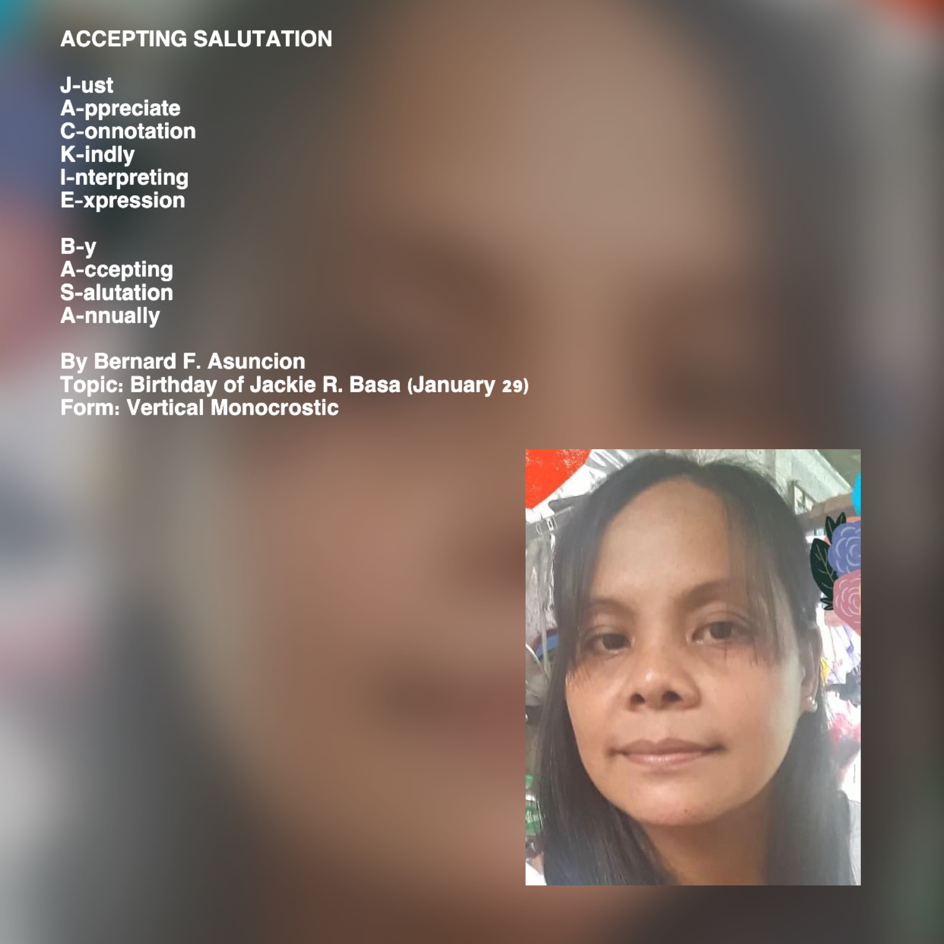 Accepting Salutation