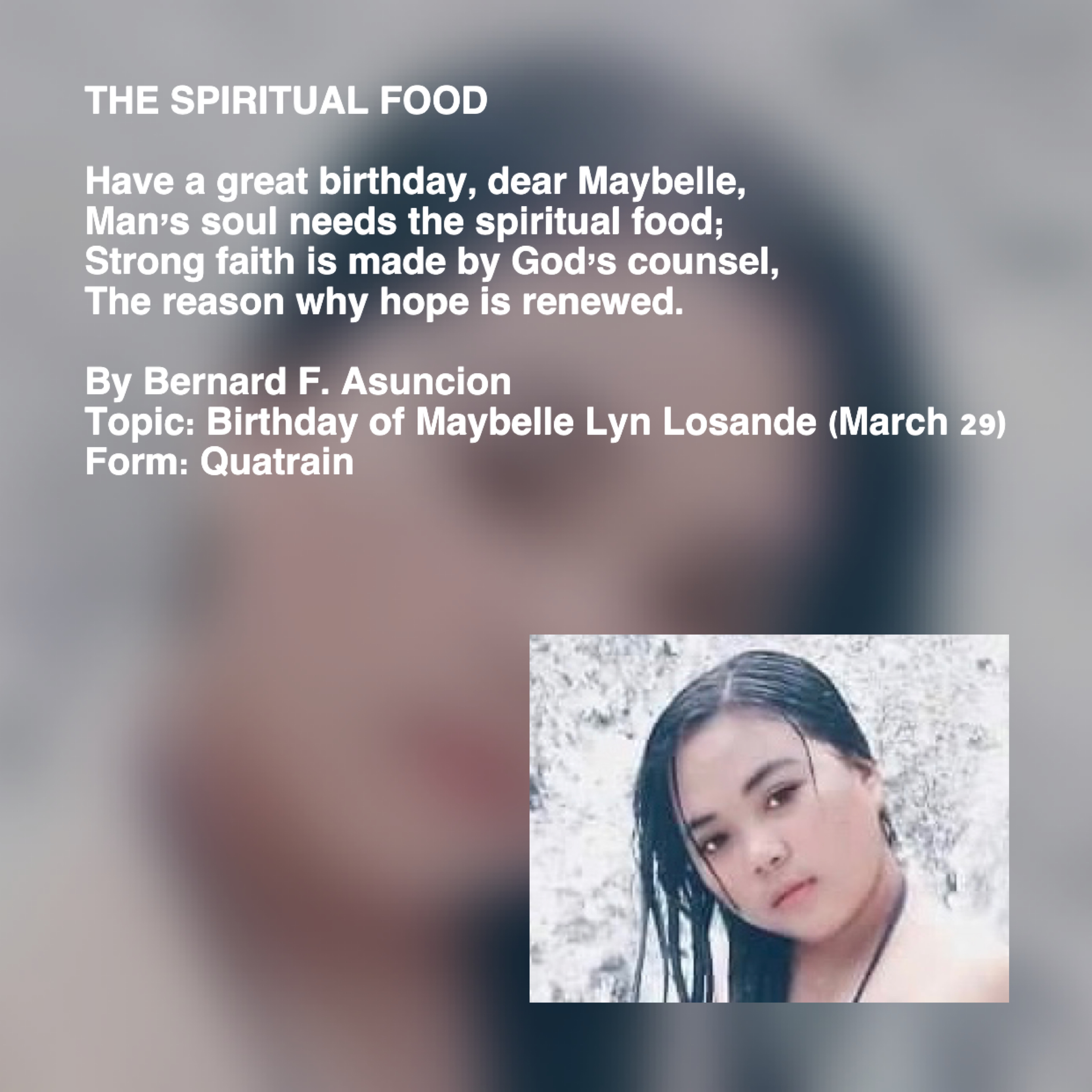 The Spiritual Food