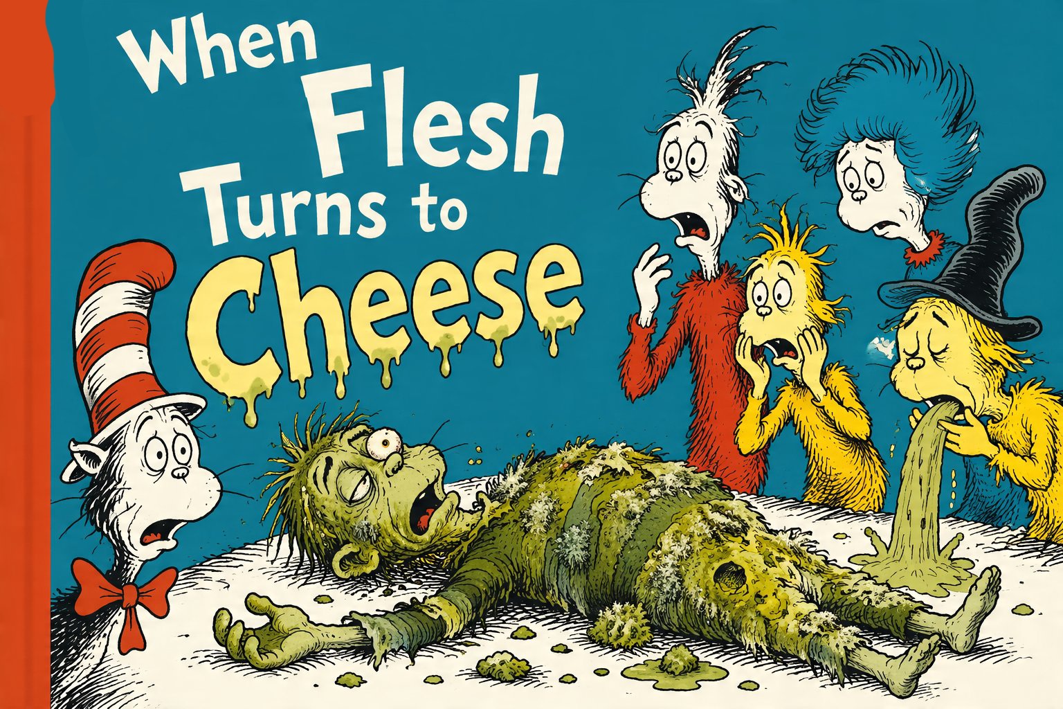Why Flesh Turns To Cheese [dr. Seuss Pastiche]