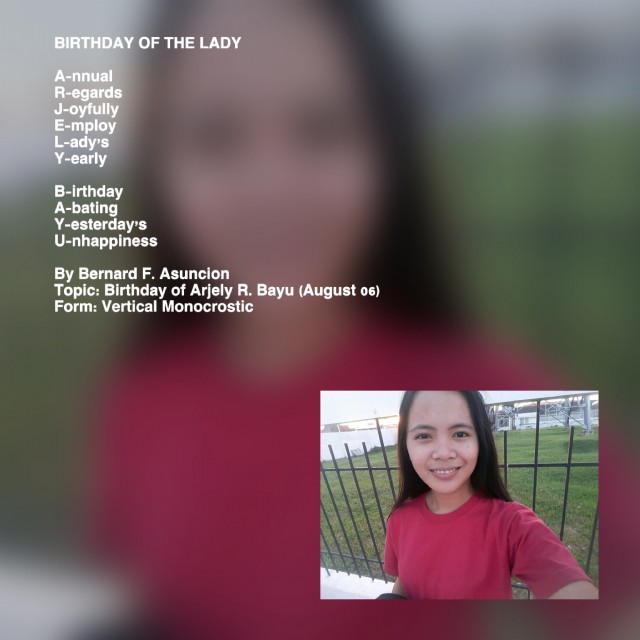 Birthday Of The Lady