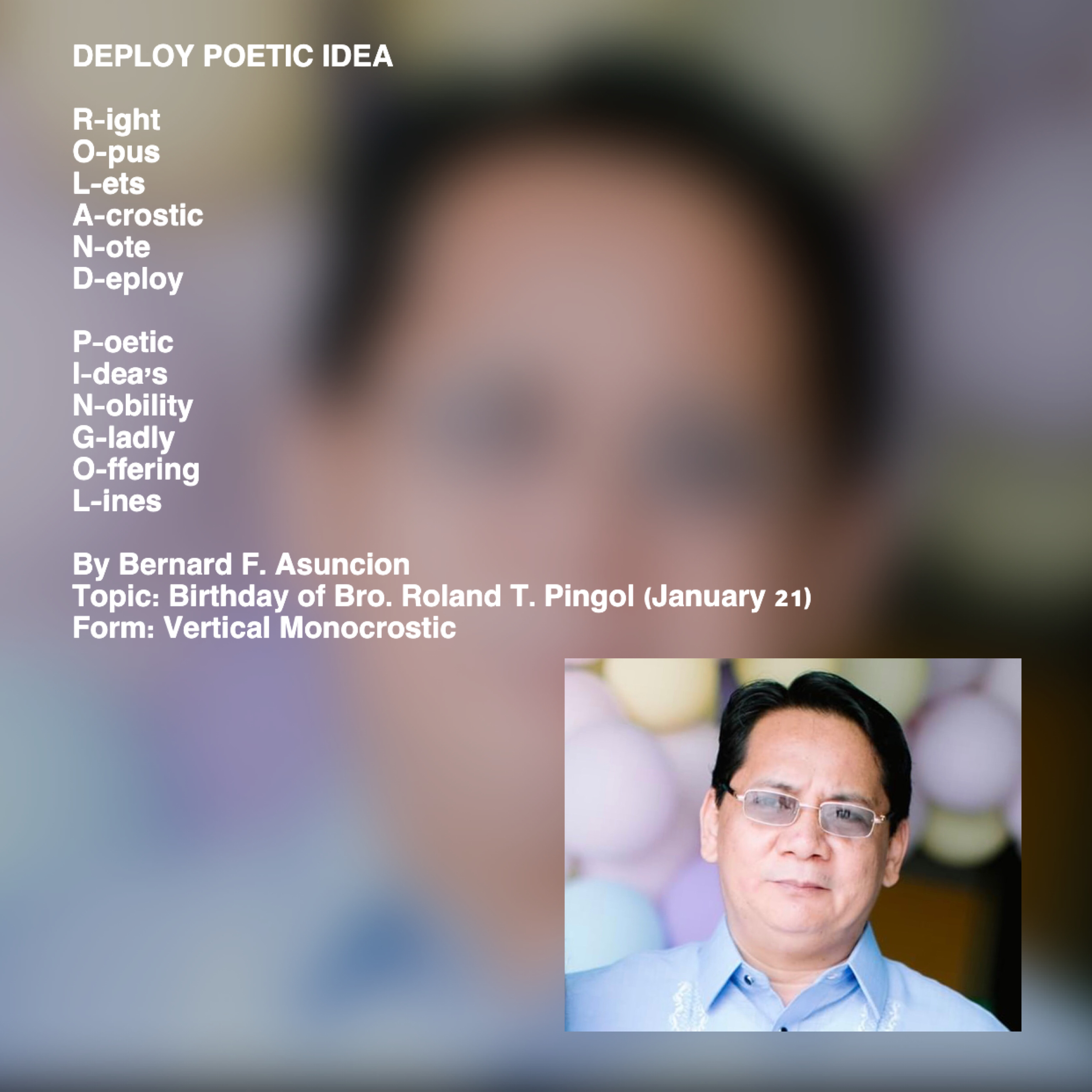 Deploy Poetic Idea