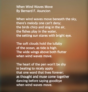 When Wind Waves Move