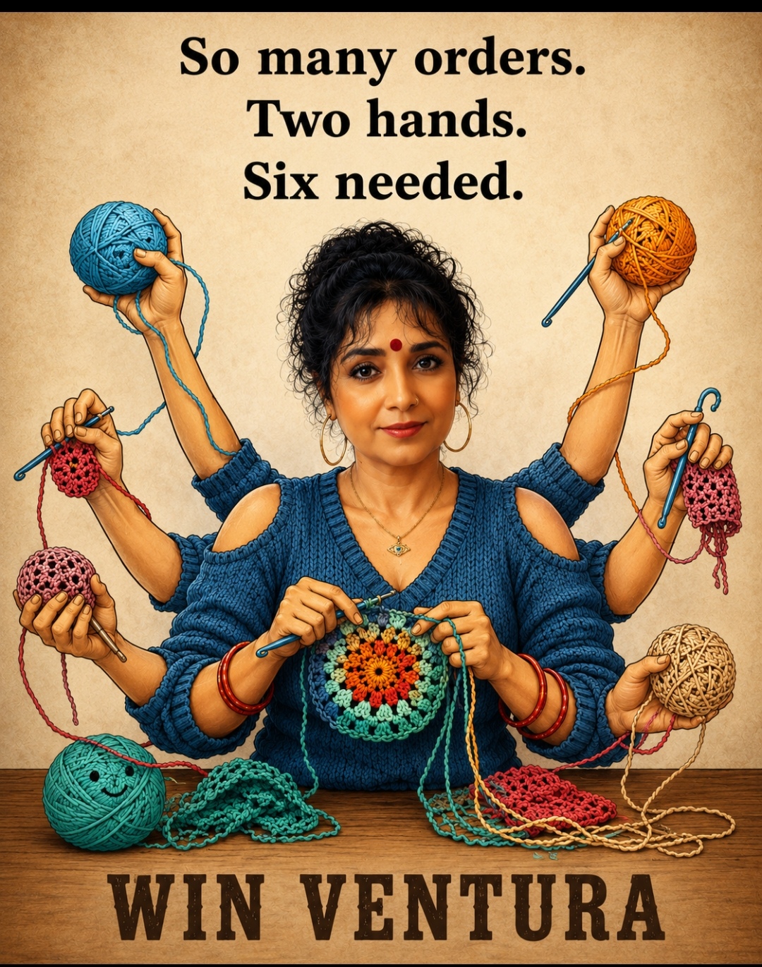 2 Hands,6 Needed