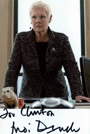 Autograph Muse Acrostic Name Judi Dench