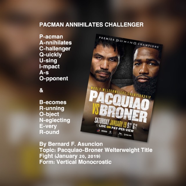Pacman Annihilates Challenger
