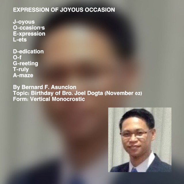 Expression Of Joyous Occasion