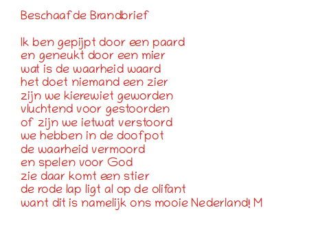 Beschaafde Brandbrief