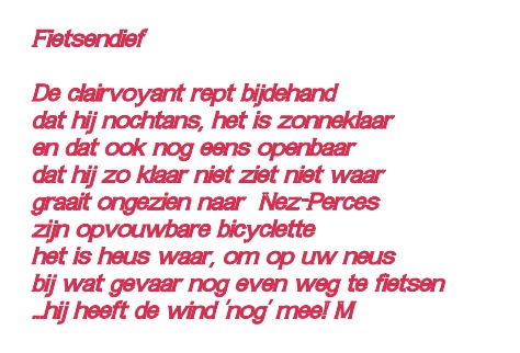 Fietsendief