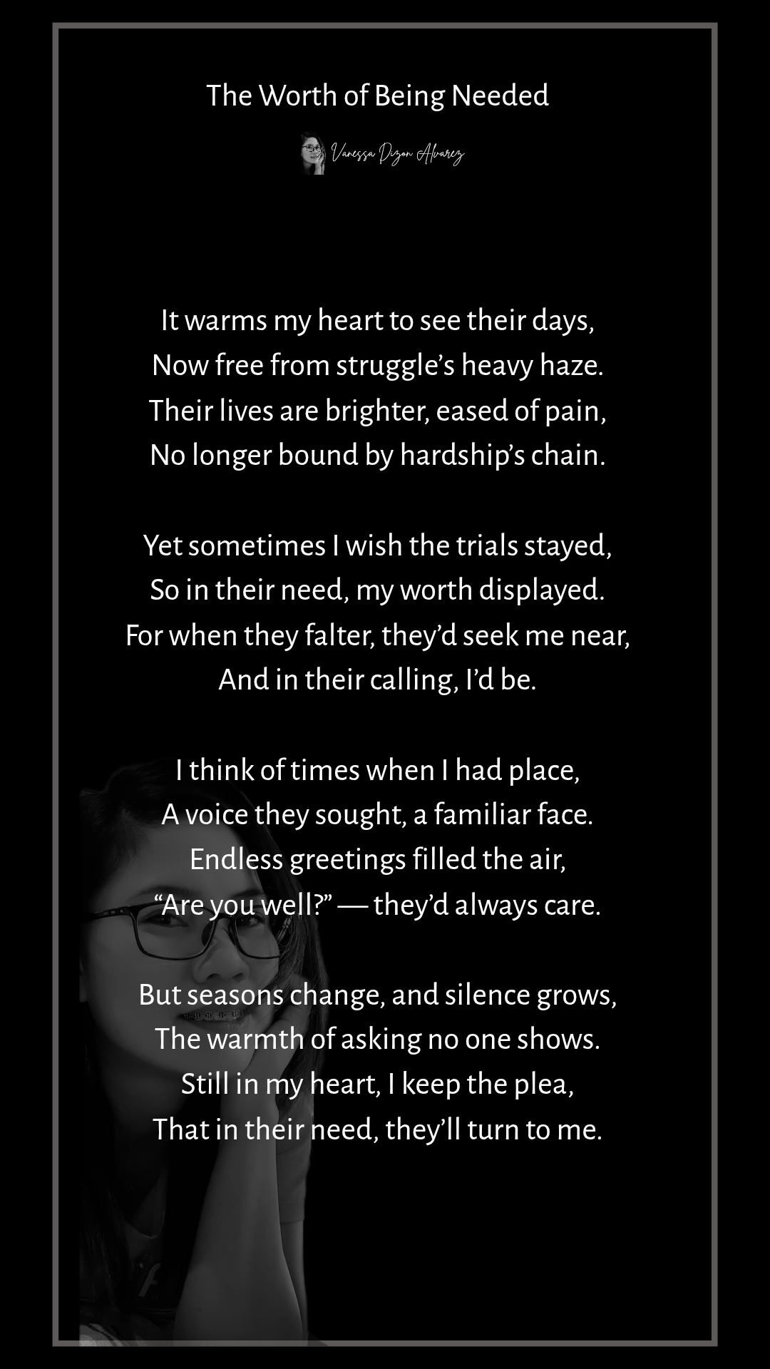 The Worth Of Being Needed